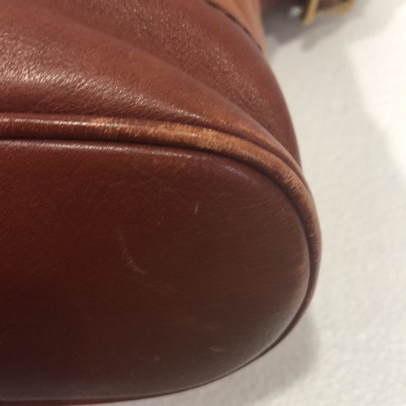Fossil Brown Leather Crossbody Bag - Picture 8 of 11